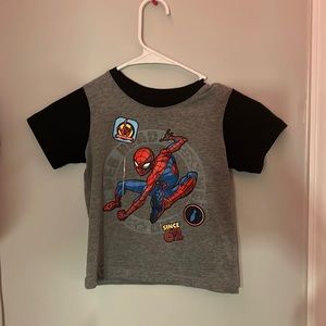 Spider man baby tee